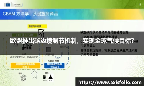 欧盟推出碳边境调节机制，实现全球气候目标？